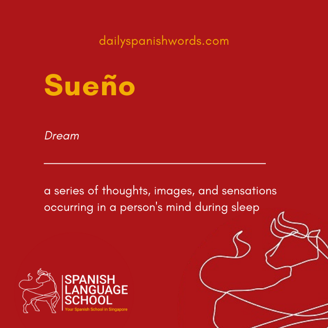 A Spanish Word a Day –  Sueño