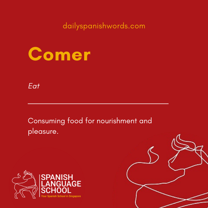 A Spanish Word a Day –  Comer