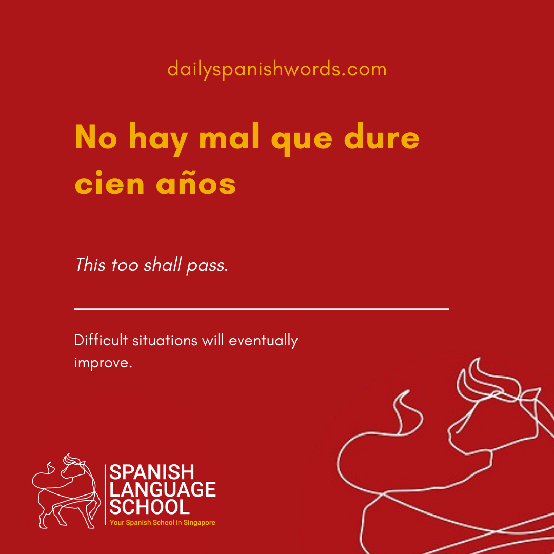 Spanish Idiom of the day!