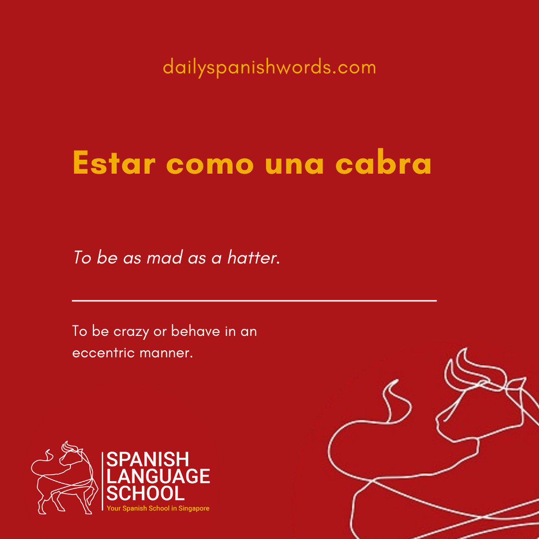 Spanish Idiom of the day!