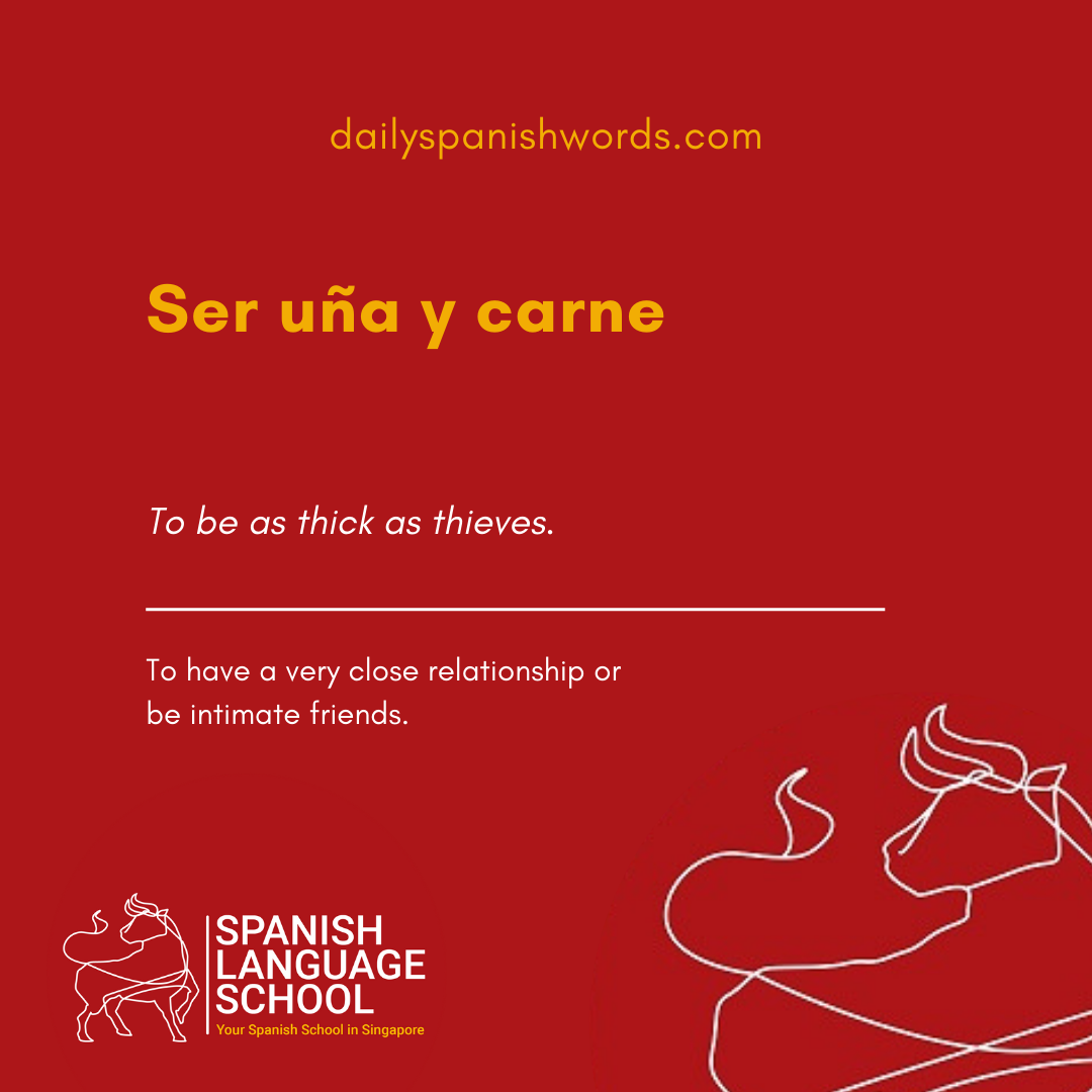 Spanish Idiom of the day!