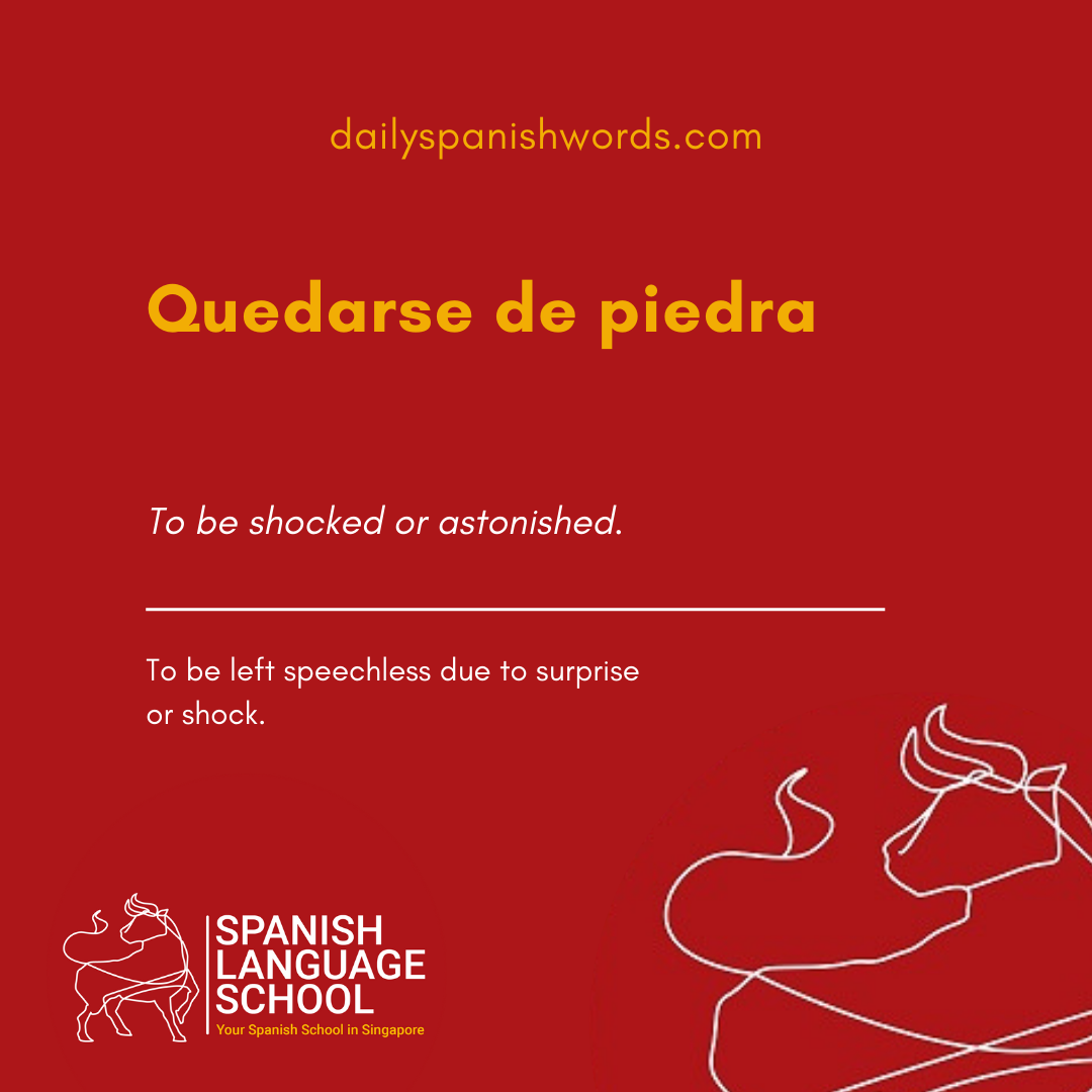 Spanish Idiom of the day!