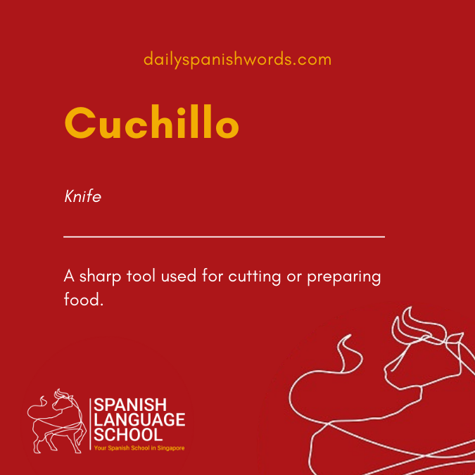 A Spanish Word a Day –  Cuchillo