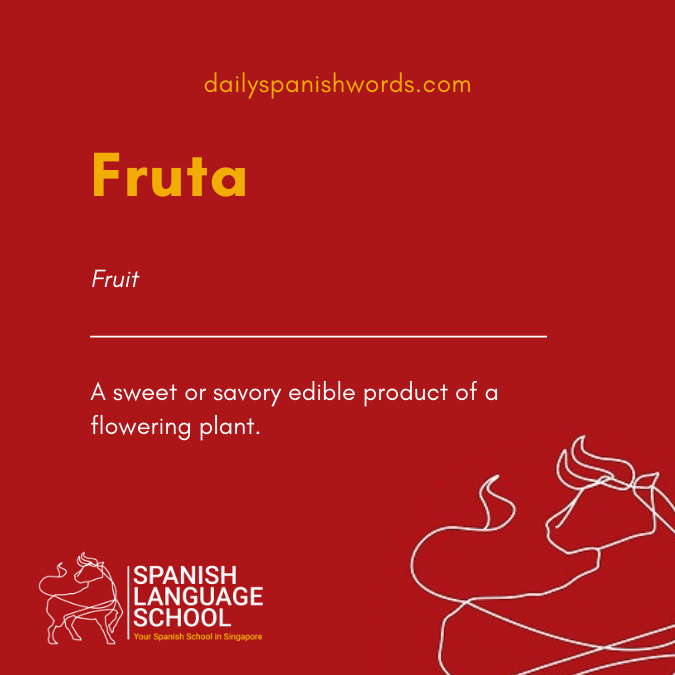 A Spanish Word a Day –  Fruta