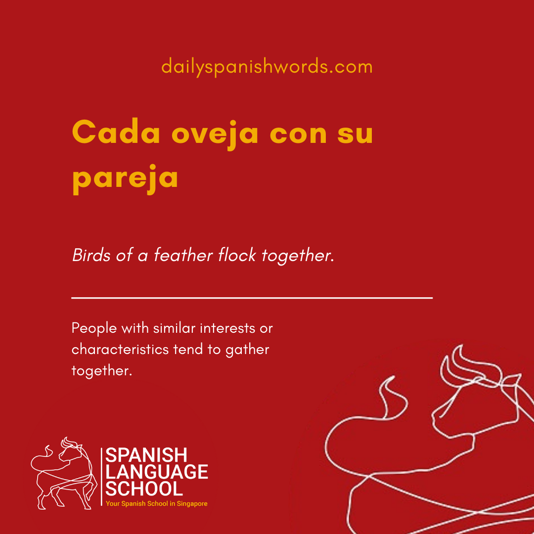 Spanish Idiom of the day!