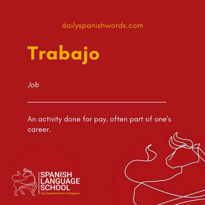 A Spanish Word a Day –  Trabajo