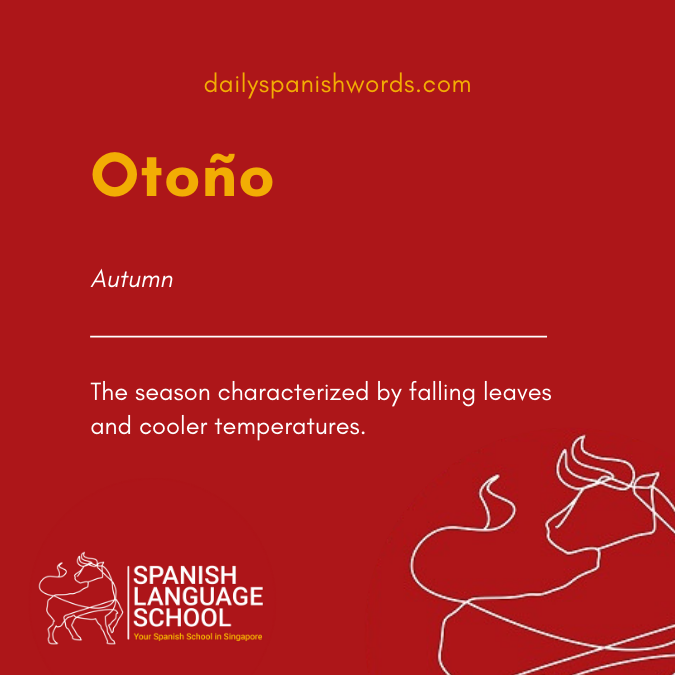 A Spanish Word a Day –  Otoño